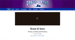 Desktop Screenshot of drautandsons.com